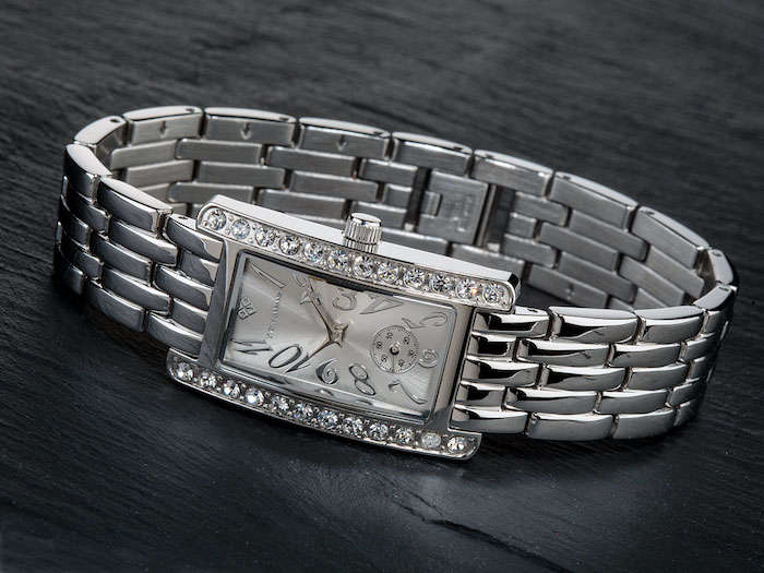 *****YVES CAMANI***** Women's Amance II Silver Zirconia W BRAND NEW, EXCLUSIVE