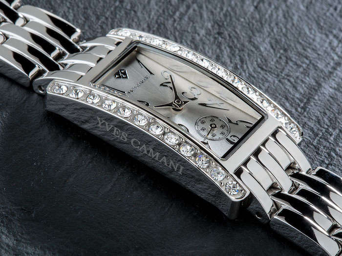 *****YVES CAMANI***** Women's Amance II Silver Zirconia W BRAND NEW, EXCLUSIVE