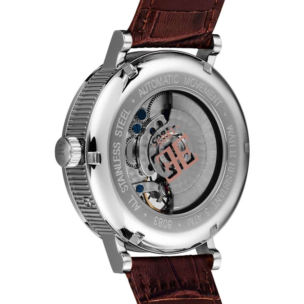 Retail: R7,800.00 Earnshaw 1805 London BEAUFORT Master of Complications Automatic Skeleton Watch