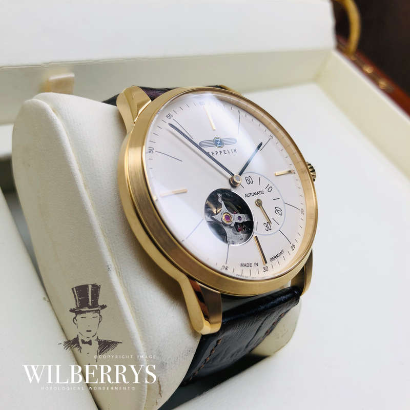 Retail: R6164.46 ZEPPELIN GERMANY Men's Flatline Automatic Watch Brand New!!!!!