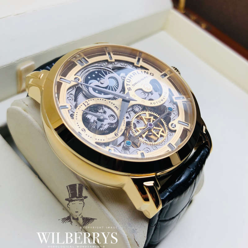 Retail: R9,999.00 STUHRLING ORIGINAL® Men's ANATOL SUPREME MASTER Automatic Watch