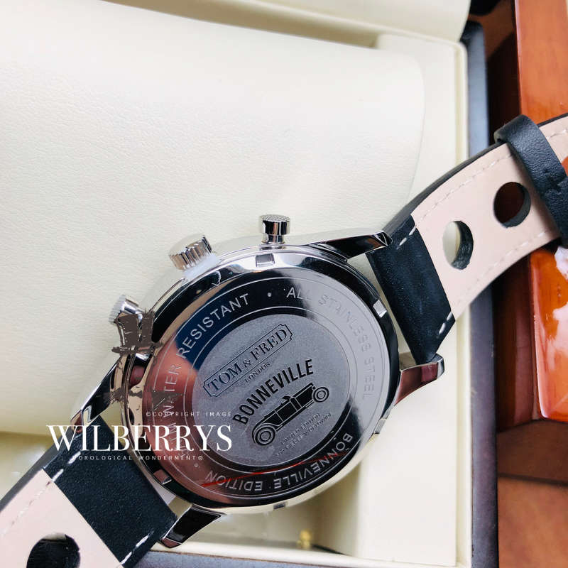 Retail: R5,999.00 TOM & FRED London® Men's 1/500pcs BONNEVILLE Utah, U.S.A Land Speed Chrono Watch