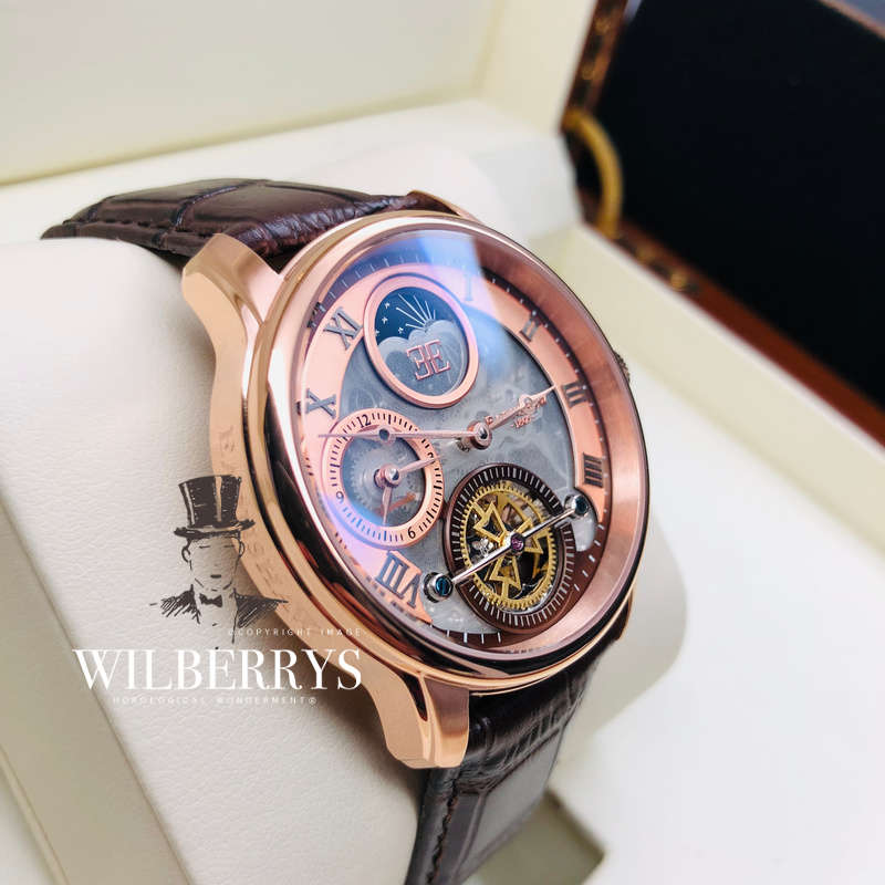 Retail: £360.00 (British Pounds) /R7,200.00 Thomas Earnshaw Longitude Shadow Automatic Watch NEW