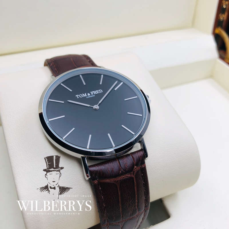 Retail: R2,999.00 Tom & Fred London Men's Murdoch Swiss Leather Watch Limited 1/500 Worldwide