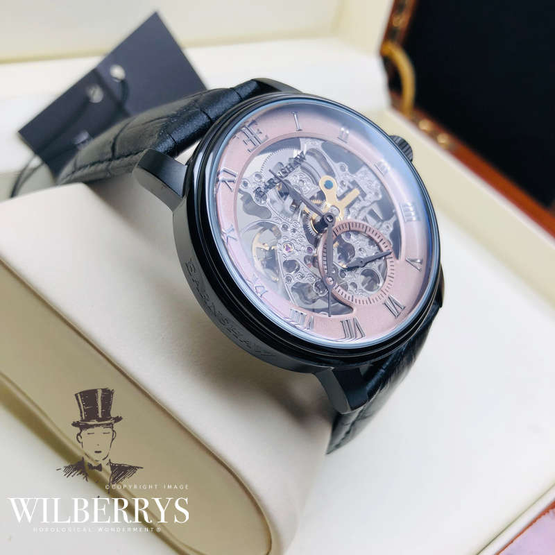 Retail: R7,200.00 Thomas Earnshaw 1805 LONDON Westminster Graphite Automatic Watch NEW