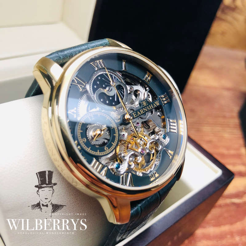 Retail: R7,800.00 Earnshaw 1805 London LONGITUDE Master of Complications Automatic Skeleton Watch