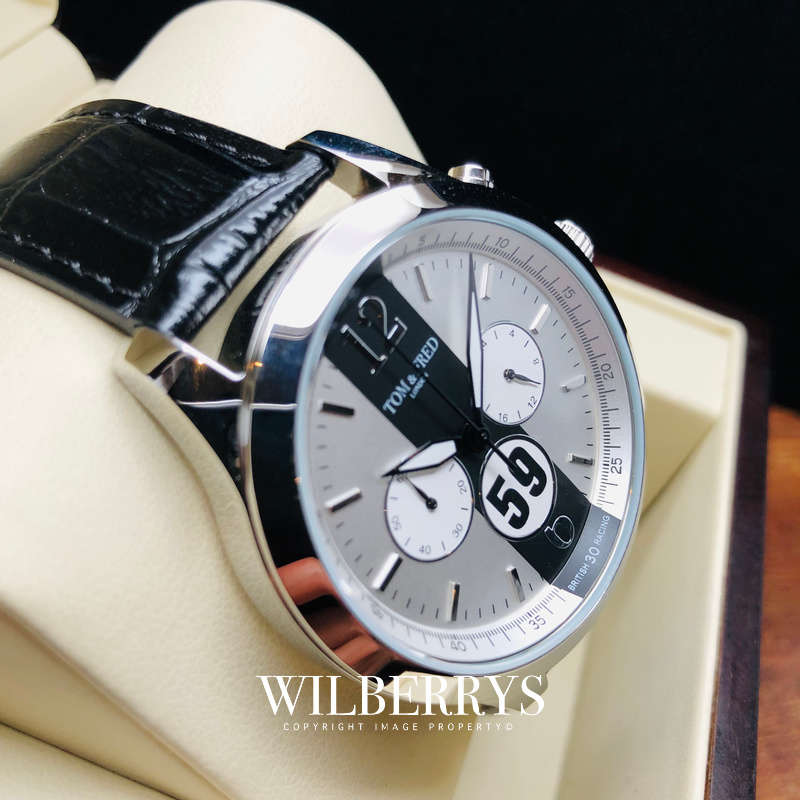 late entry!! Retail: R5,999.99 TOM & FRED London® Men's British Racing 1/1000 Produced Chronograph