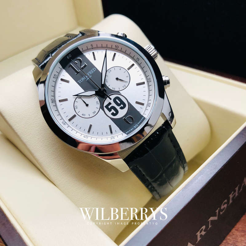 late entry!! Retail: R5,999.99 TOM & FRED London® Men's British Racing 1/1000 Produced Chronograph