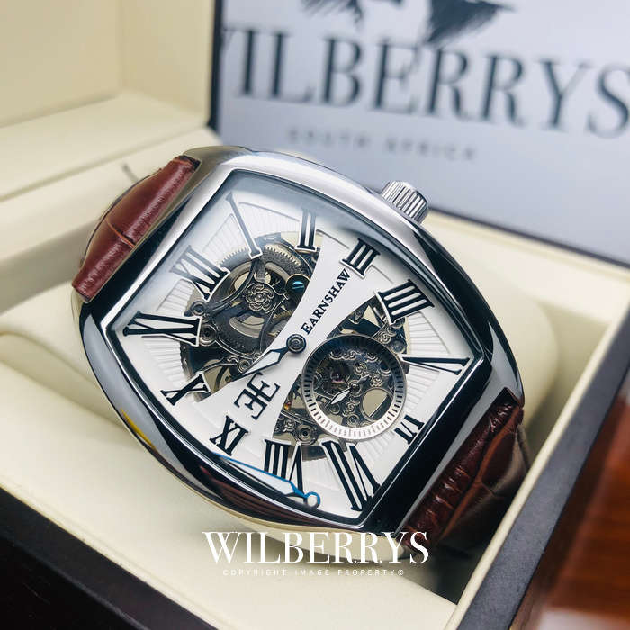 THOMAS EARNSHAW 1805 "Holborn" AUTOMATIC TONNEUX Watch *Exclusive W/ BOX AND PAPERS