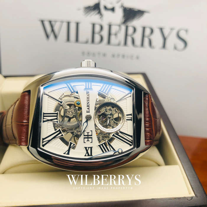 THOMAS EARNSHAW 1805 "Holborn" AUTOMATIC TONNEUX Watch *Exclusive W/ BOX AND PAPERS