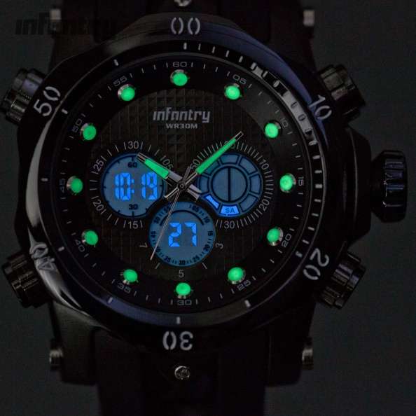 INFANTRY MILITARY CO. Combat King Watch Brand new BOXED, FULLY LOADED!