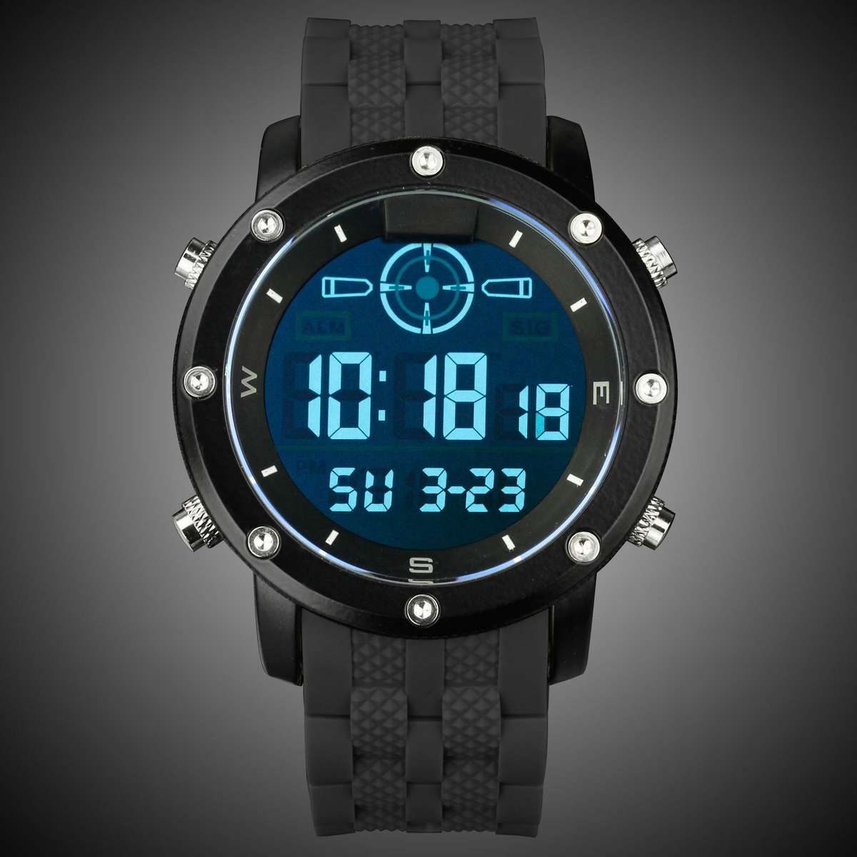 INFANTRY MILITARY CO. Caiman Digital Watch Brand new BOXED, FULLY LOADED!
