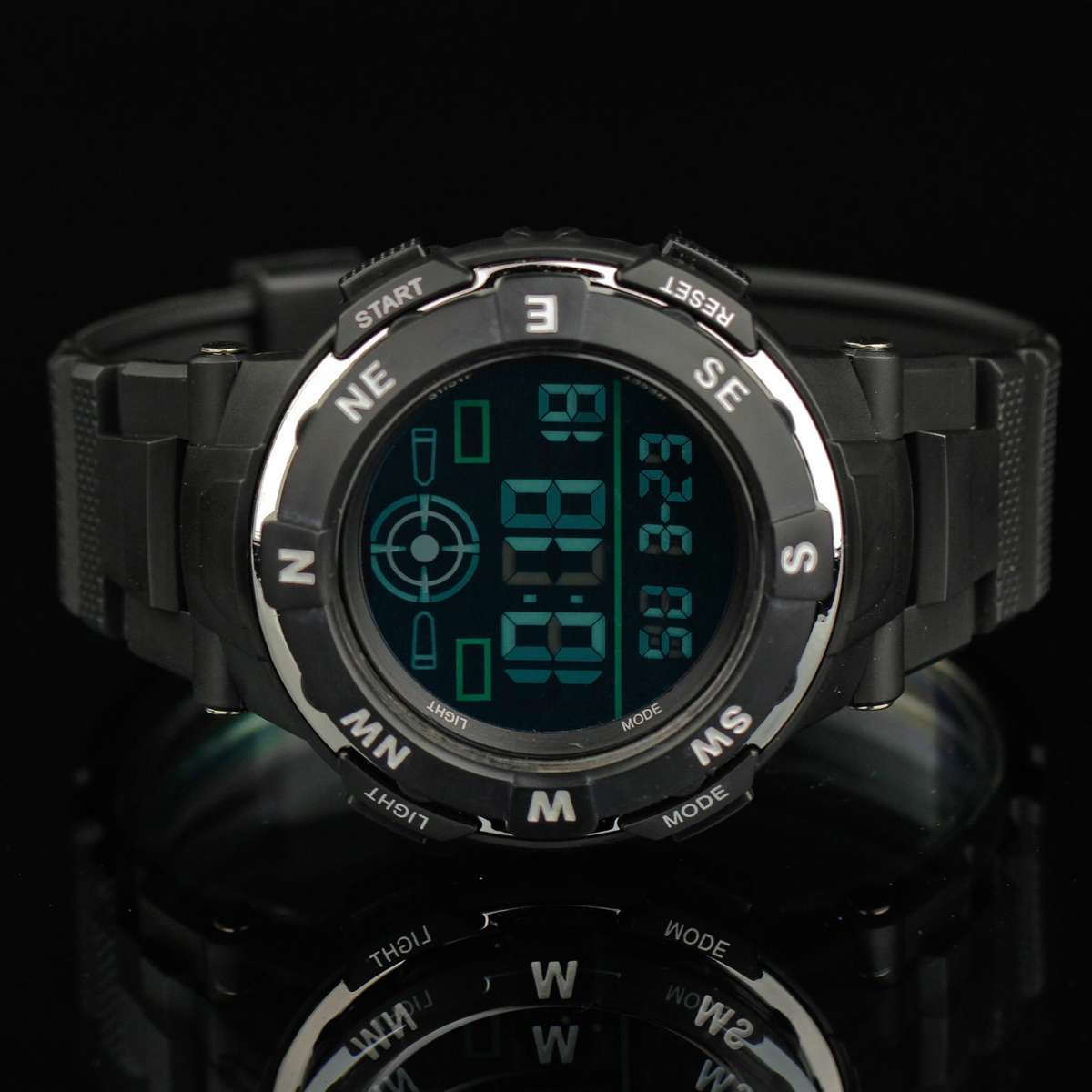 INFANTRY MILITARY CO. Border Digital Silicon Watch Brand new BOXED, FULLY LOADED!