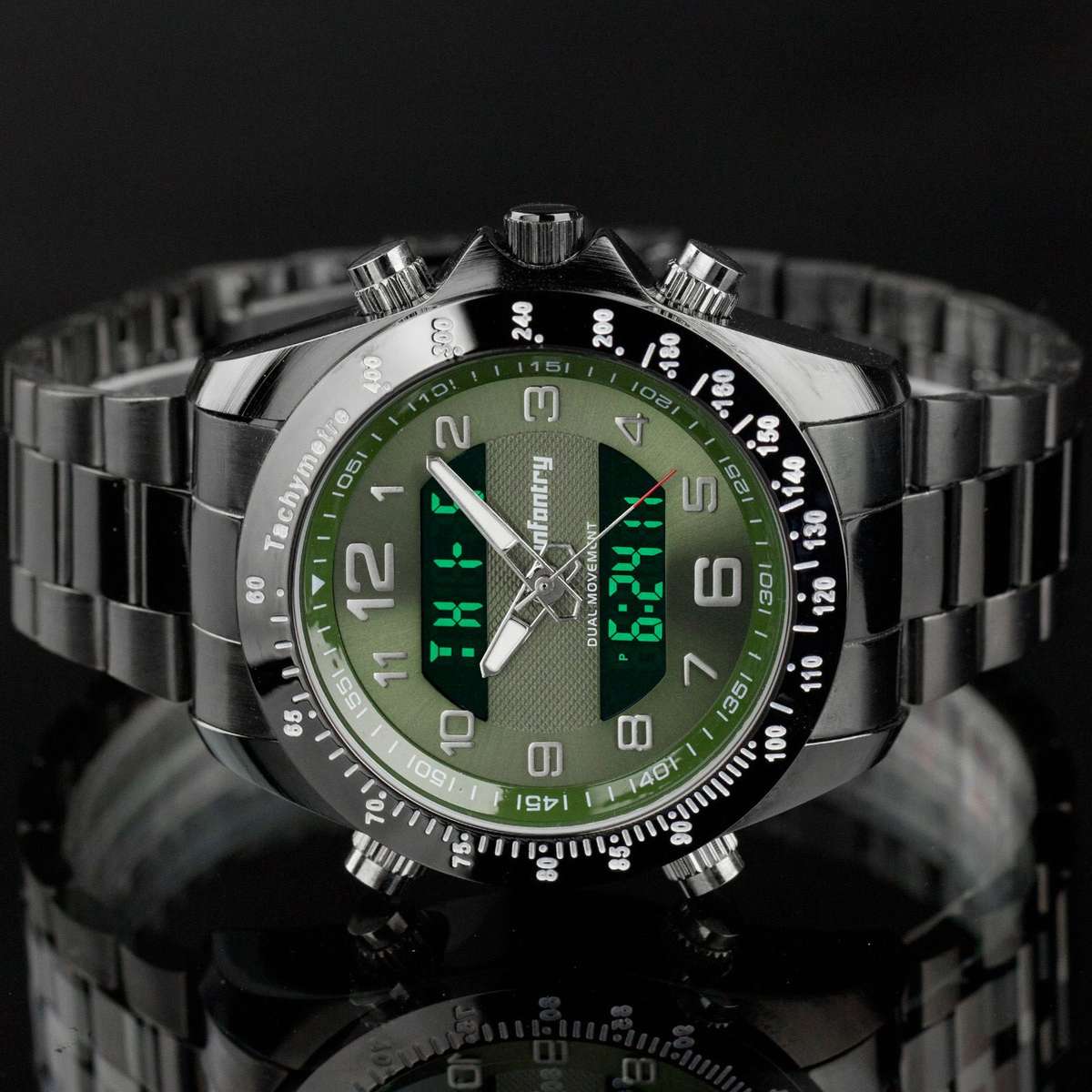 INFANTRY MILITARY CO. Brigadier Watch Brand new BOXED, FULLY LOADED!