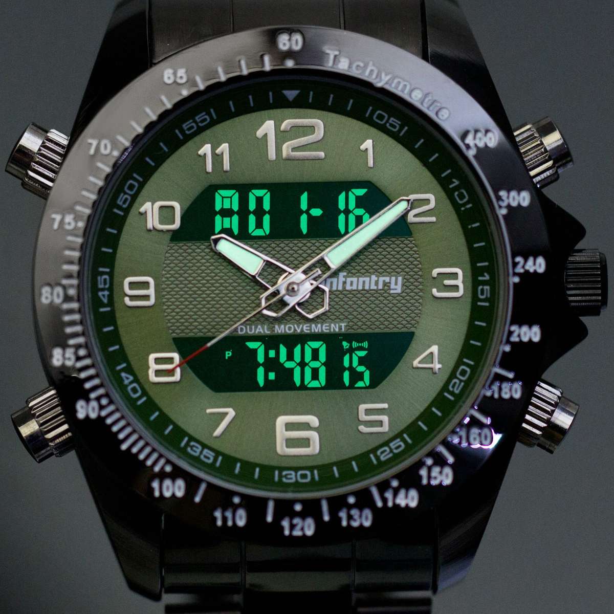 INFANTRY MILITARY CO. Brigadier Watch Brand new BOXED, FULLY LOADED!