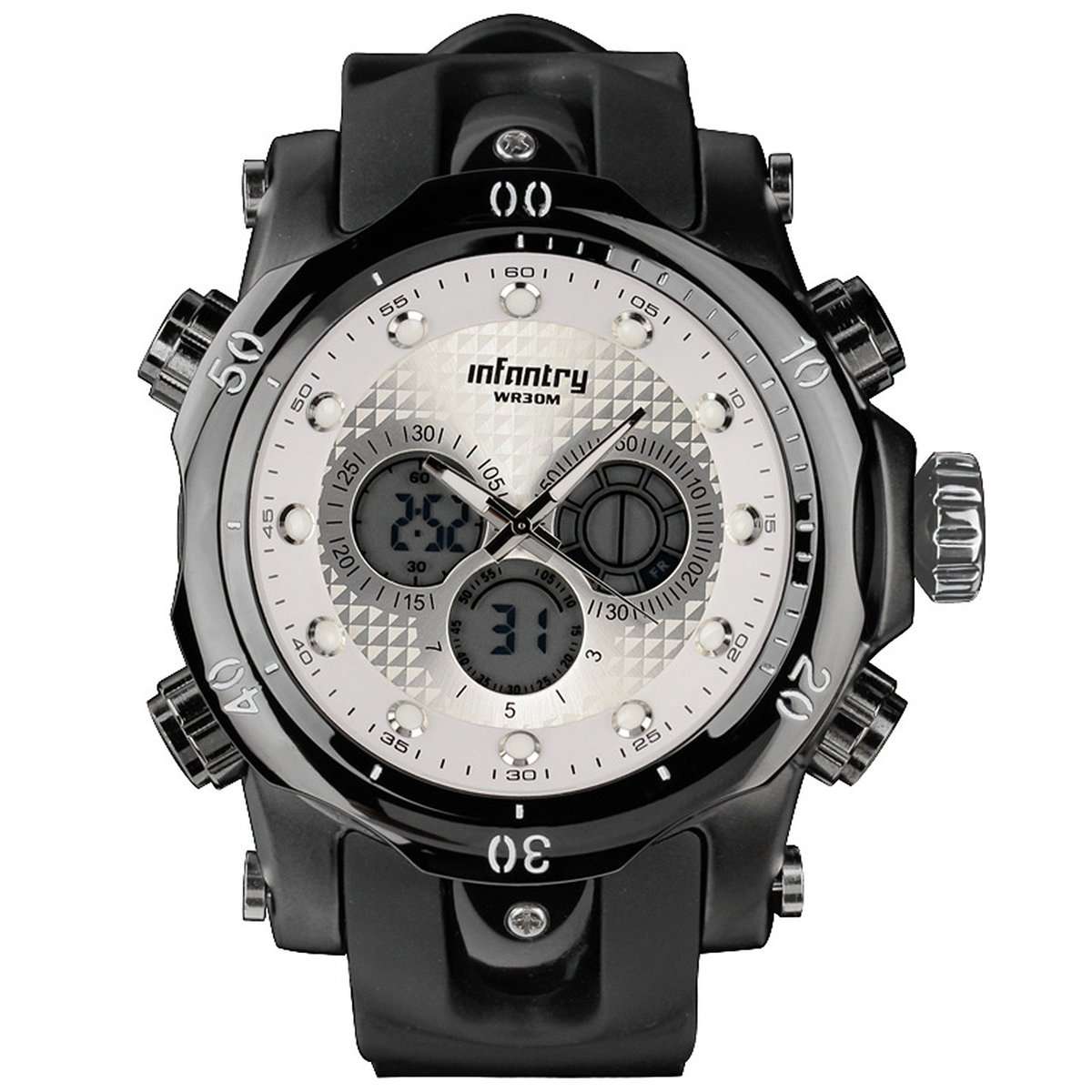 INFANTRY MILITARY CO. Combat King Watch Brand new BOXED, FULLY LOADED!