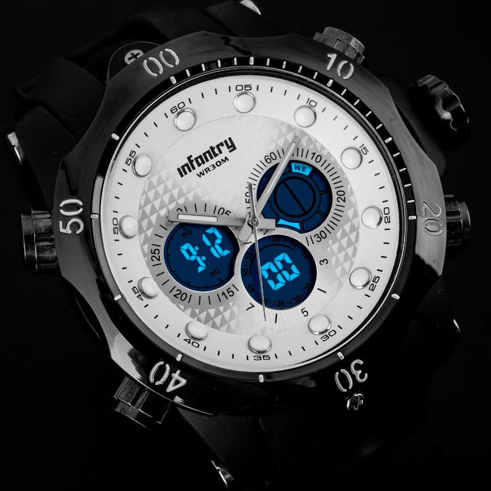 INFANTRY MILITARY CO. Combat King Watch Brand new BOXED, FULLY LOADED!