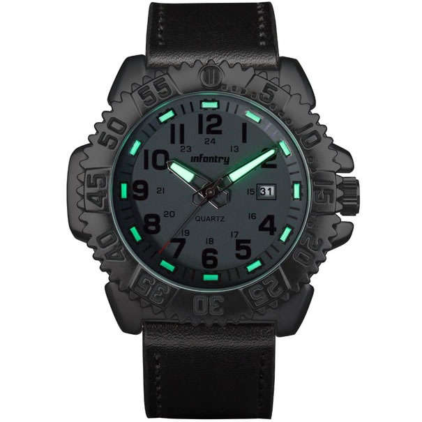 INFANTRY MILITARY CO. Combat Tyre Silicone Watch Brand new BOXED, FULLY LOADED!