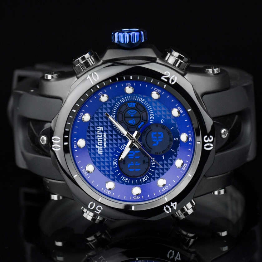 INFANTRY MILITARY CO. Combat King Watch Brand new BOXED, FULLY LOADED!