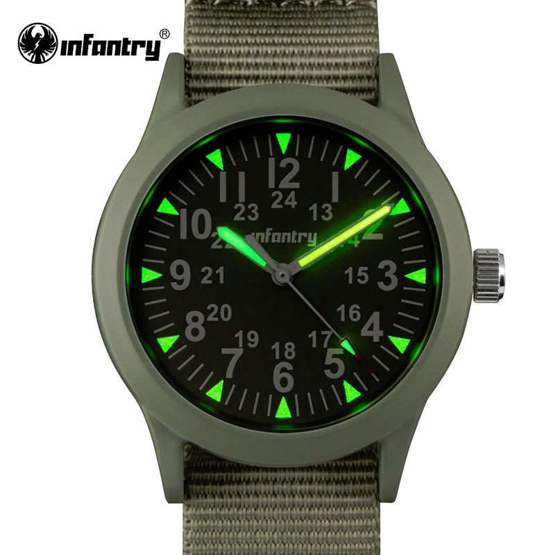 INFANTRY MILITARY CO. Army Field Op Watch Brand new BOXED, FULLY LOADED!