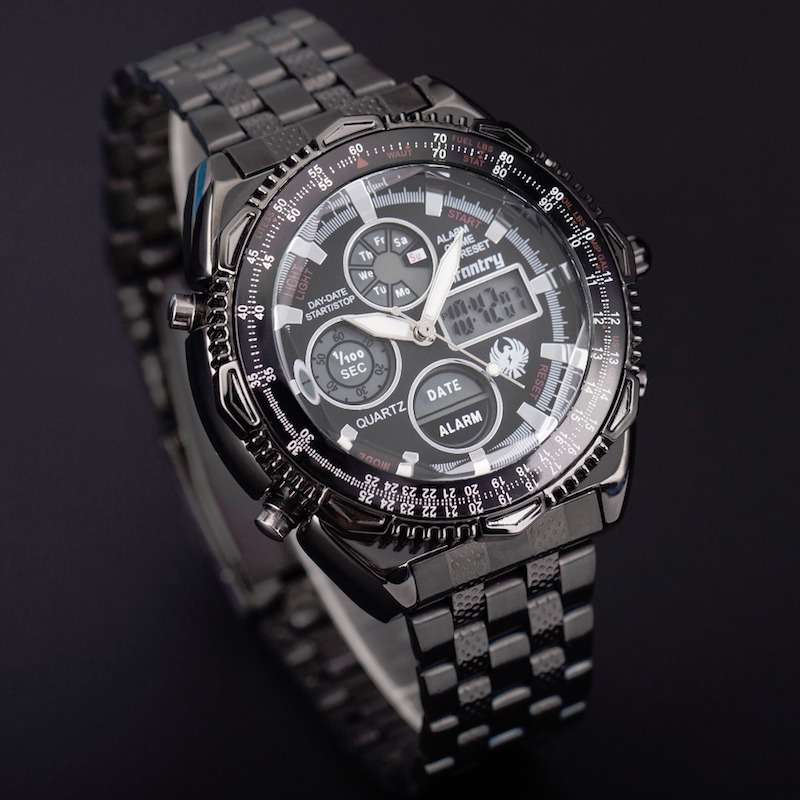 INFANTRY MILITARY CO. Pilot Talon Black Edition Watch Brand new BOXED, FULLY LOADED!