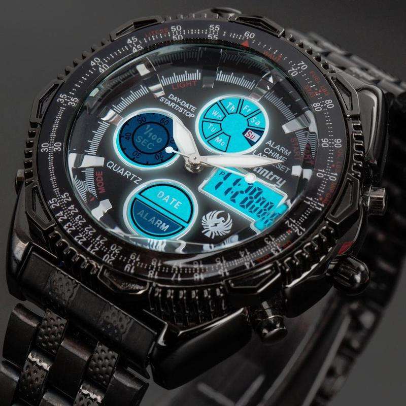 INFANTRY MILITARY CO. Pilot Talon Jet Black Edition Watch Brand new BOXED, FULLY LOADED!