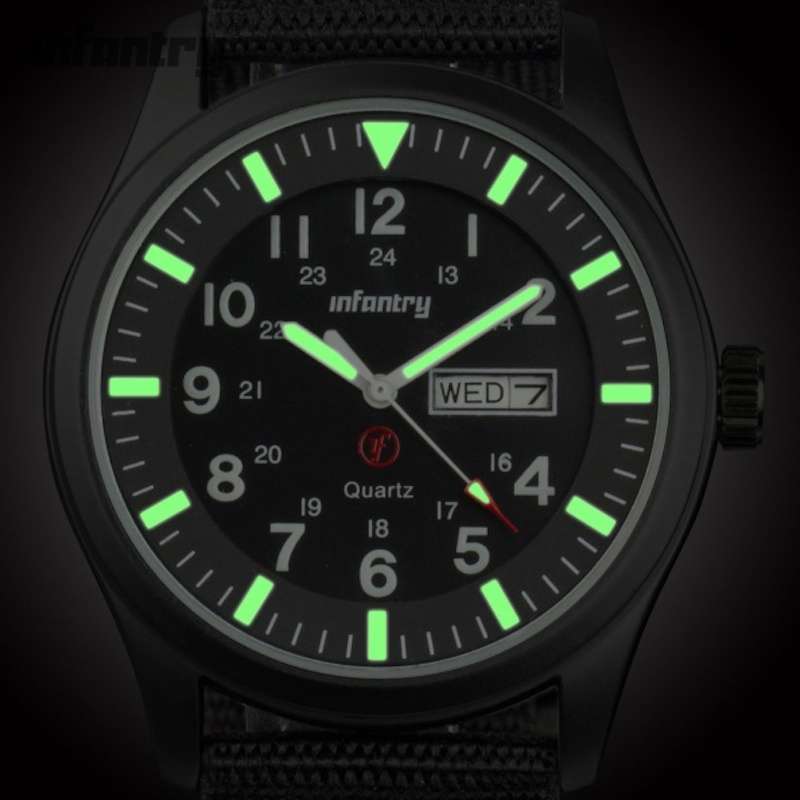 INFANTRY MILITARY CO. Cadet Watch Brand new BOXED, FULLY LOADED!