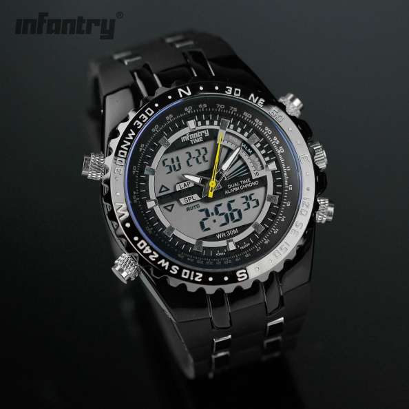 INFANTRY MILITARY CO. Stratotanker Watch Brand new BOXED, FULLY LOADED!