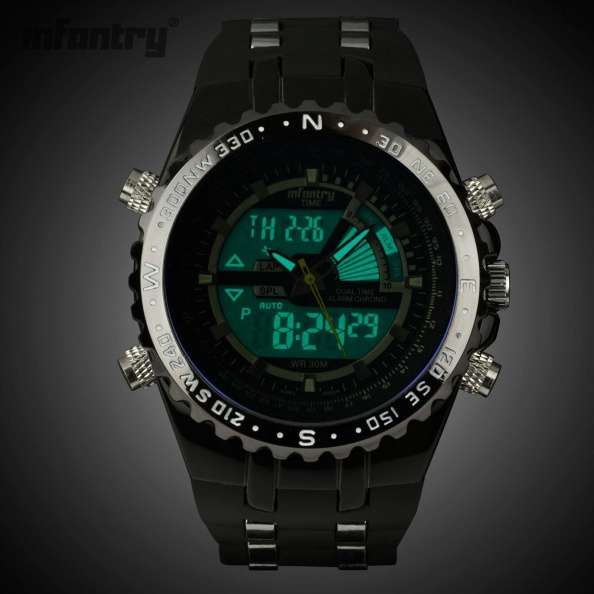 INFANTRY MILITARY CO. Stratotanker Watch Brand new BOXED, FULLY LOADED!