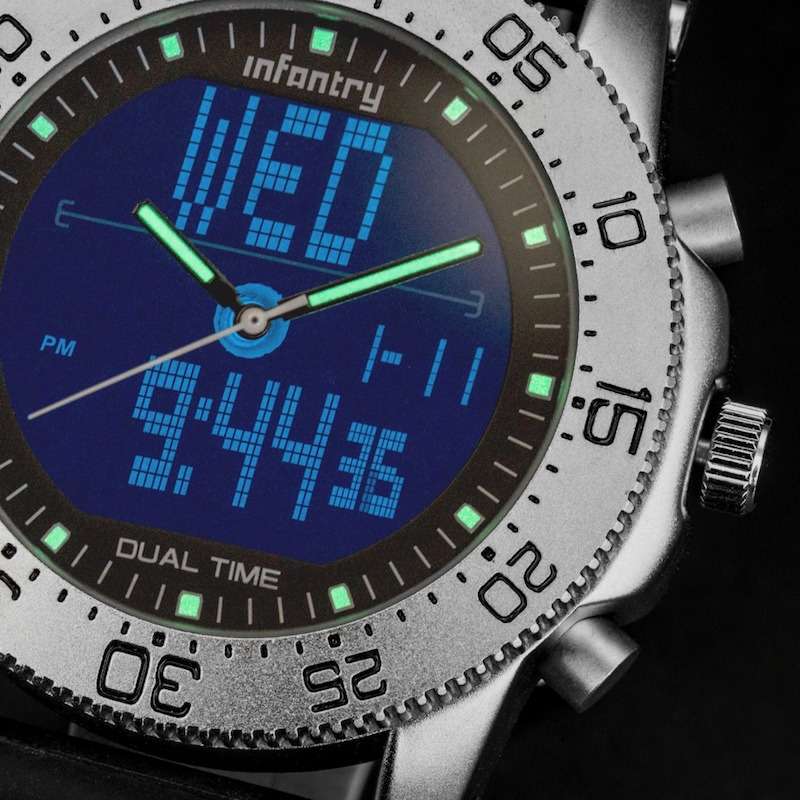 INFANTRY MILITARY CO. Combat 50mm Watch Brand new BOXED, FULLY LOADED!