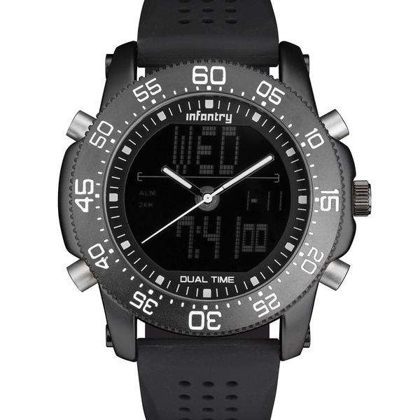 INFANTRY MILITARY CO. Combat 50mm Watch Brand new BOXED, FULLY LOADED!