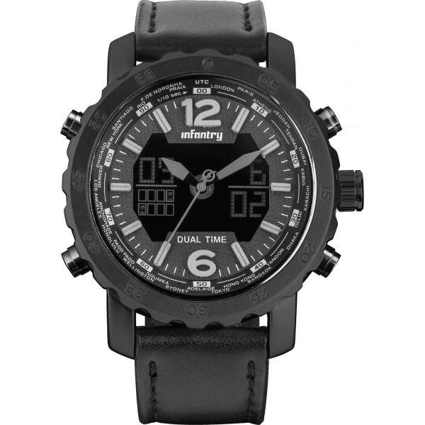 late entry!! INFANTRY MILITARY CO. Dark Knight Watch Brand new BOXED, FULLY LOADED!