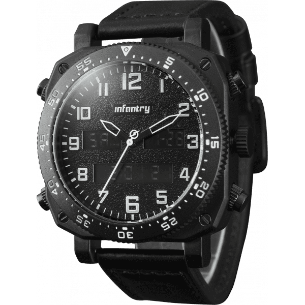 Retail: R2,300.00 INFANTRY MILITARY CO. Uni-Bomber Watch Brand new BOXED, FULLY LOADED!