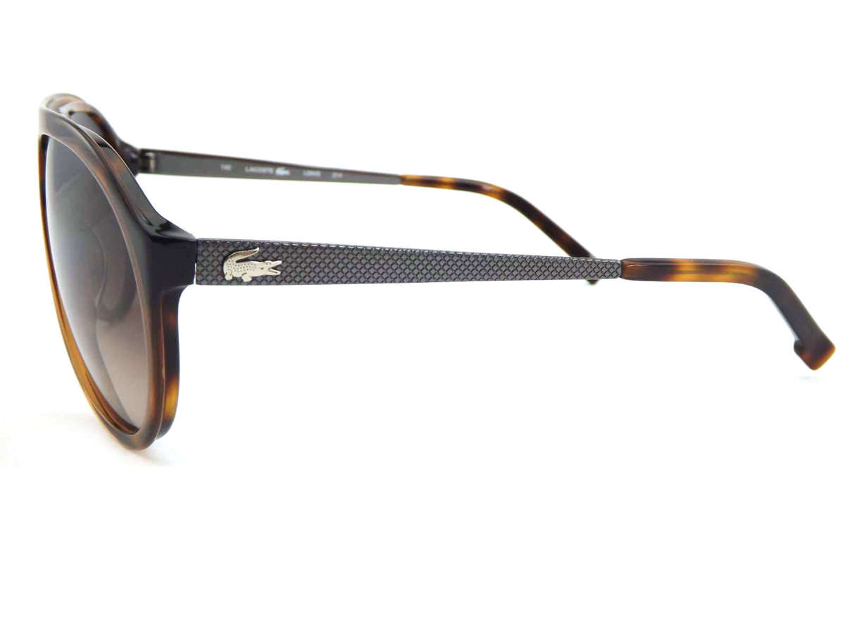 LACOSTE Men's Metal Trim Aviator Sunglasses 100% GENUINE, BRAND NEW, HOT!!