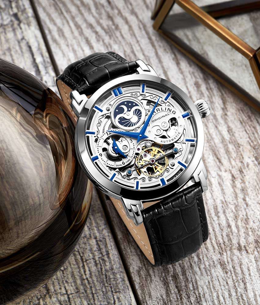 Retail: R9,999.00 STUHRLING ORIGINAL® Men's ANATOL SUPREME MASTER Automatic Watch