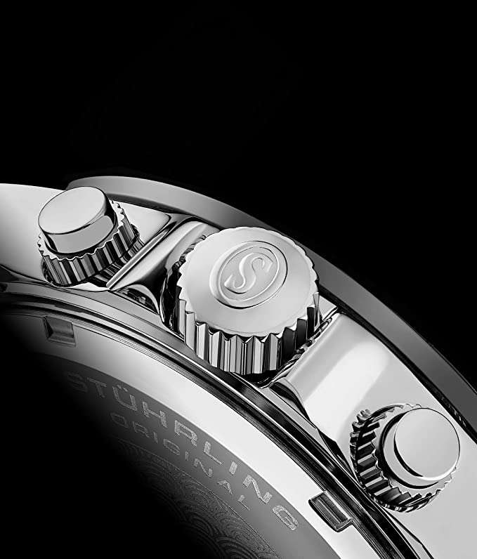 Retail: R9,000.00 Stuhrling Original Men's Aquadiver Le Mans Chronograph Watch BRAND NEW