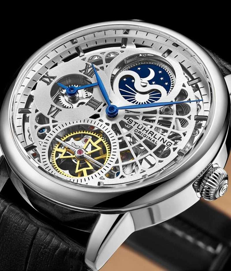 Retail: R9,999.00 STUHRLING ORIGINAL® Men's 43MM RESERVE SUPREME MASTER Automatic Watch