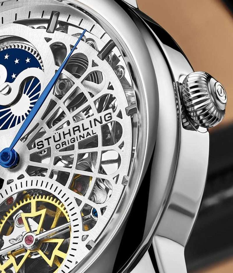 Retail: R9,999.00 STUHRLING ORIGINAL® Men's 43MM RESERVE SUPREME MASTER Automatic Watch