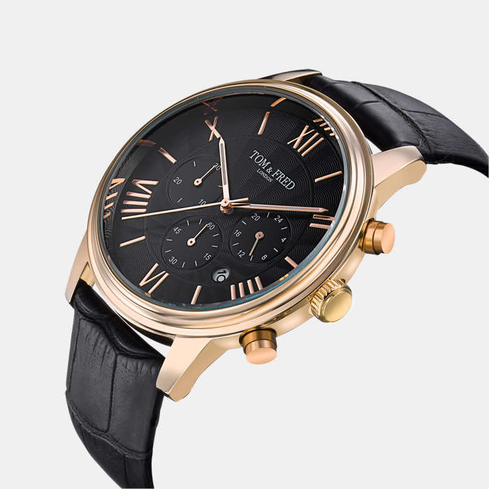 TOM & FRED London Limited 1/100 Produced Blacksmith British Leather Watch