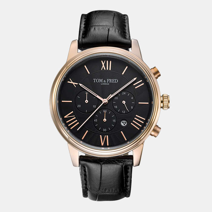 TOM & FRED London Limited 1/100 Produced Blacksmith British Leather Watch