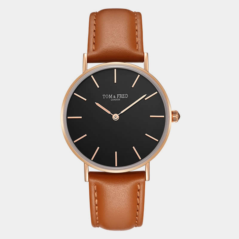 Retail: R2999.00 TOM & FRED LONDON Women's British Draycott Tan Leather Watch