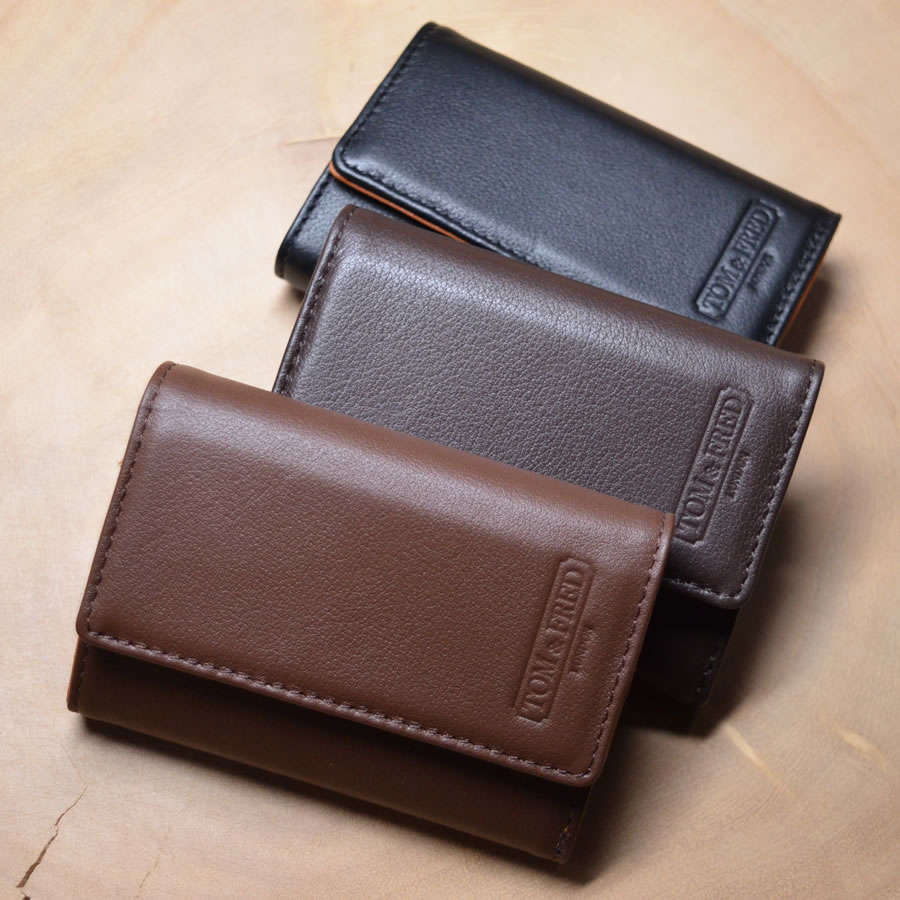 *the speed wallet* TOM & FRED London® "Freddy" Genuine British Leather Pocket Wallet