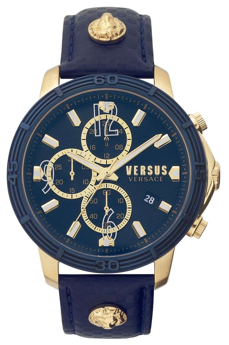 Retail: R9000.00 VERSACE Men's Saint Germain Date Calandar Watch BRAND NEW NEW IN BOX