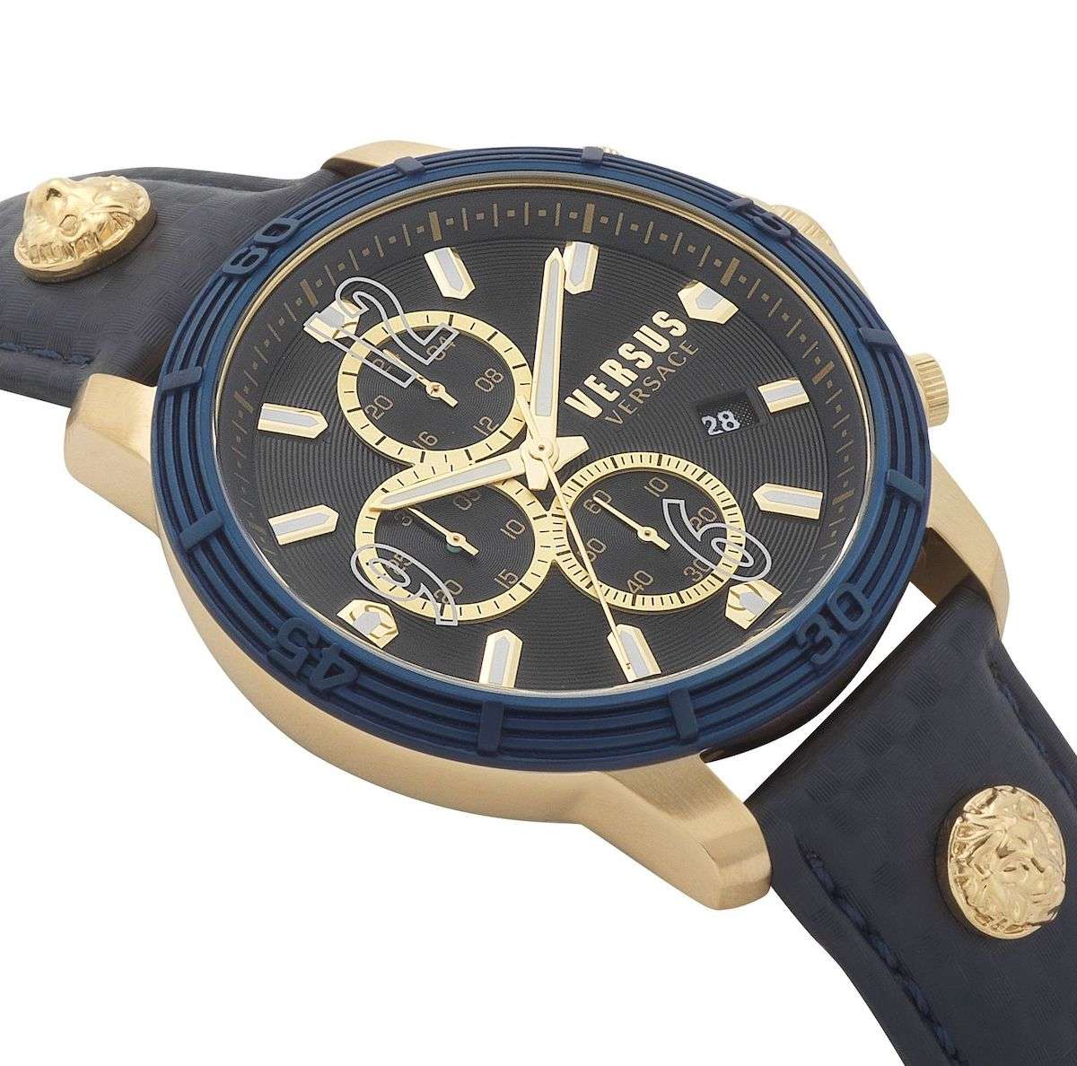 Retail: R9000.00 VERSACE Men's Saint Germain Date Calandar Watch BRAND NEW NEW IN BOX
