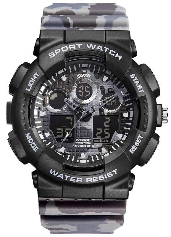 WEIDE Men's Commando Camo Watch BRAND NEW official SA store