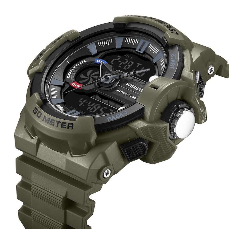 WEIDE Men's Propellar Army Green Watch BRAND NEW official SA store