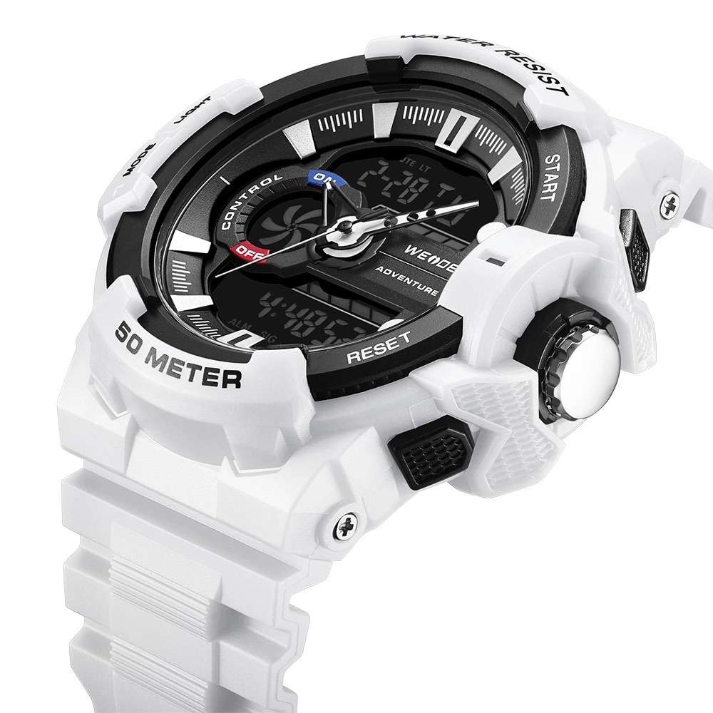 WEIDE Men's Propellar Snow White Watch BRAND NEW official SA store