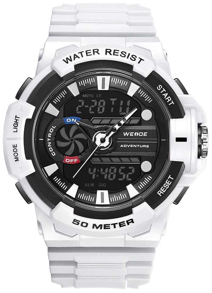 WEIDE Men's Propellar Snow White Watch BRAND NEW official SA store
