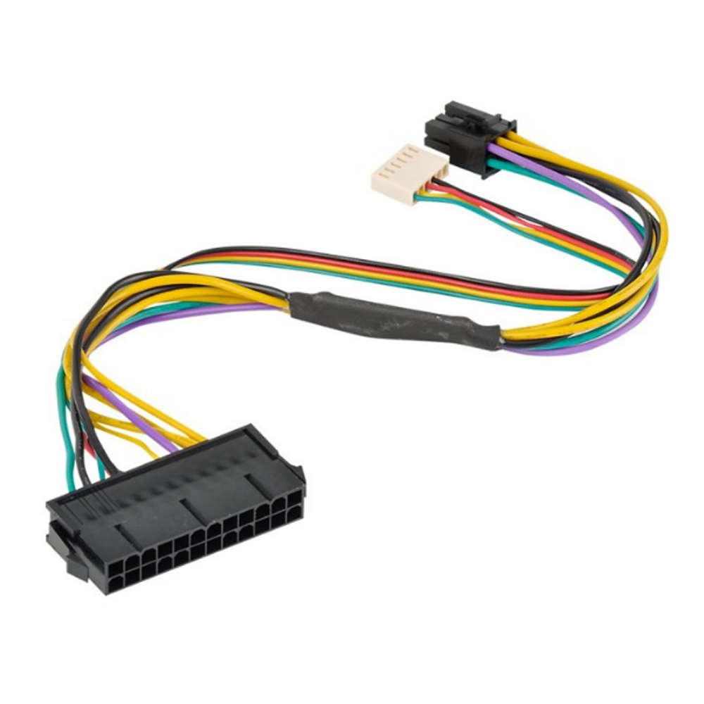 24 Pin To 6 Pin PCI-E ATX Main Power Supply Adapter Cable