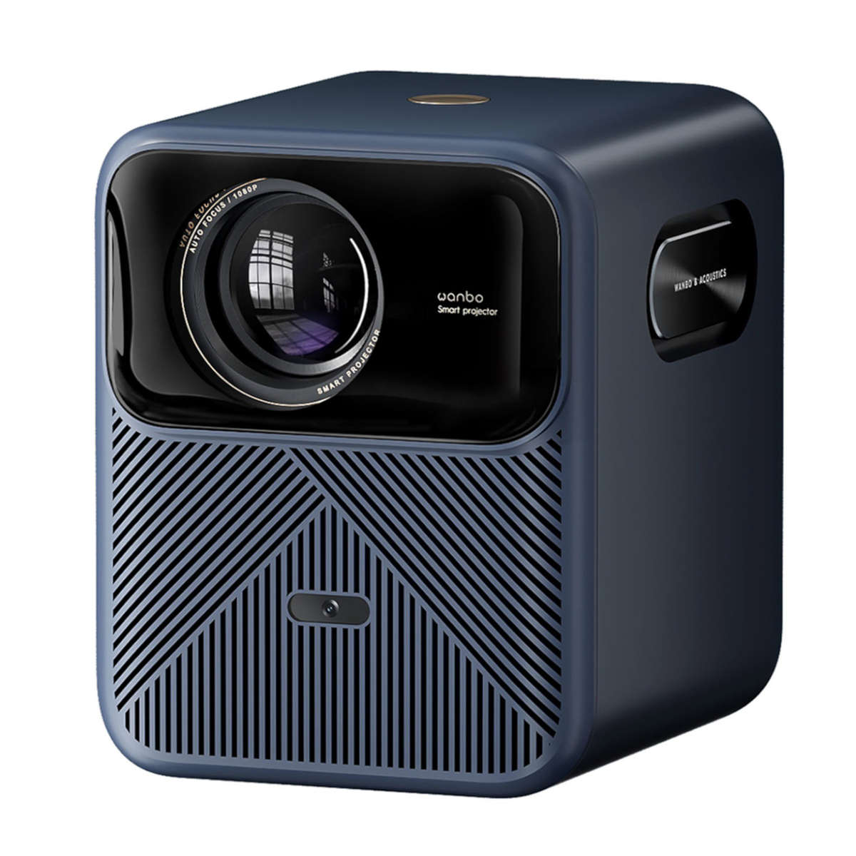 WANBO MOZART 1 PRO 1080P 900ANSI Android 11 Smart Home Theatre Projector  Dark Blue